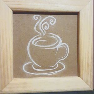 Coffee Cup hand drawing art